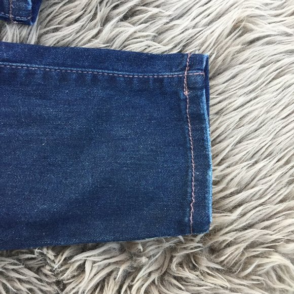 Dynamite dark wash distressed skinny jeans - size 29 - Picture 3 of 7